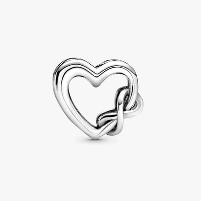 Infinity heart charm I love you mum