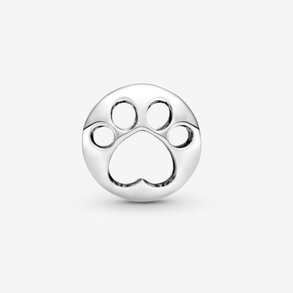 Openwork paw charm