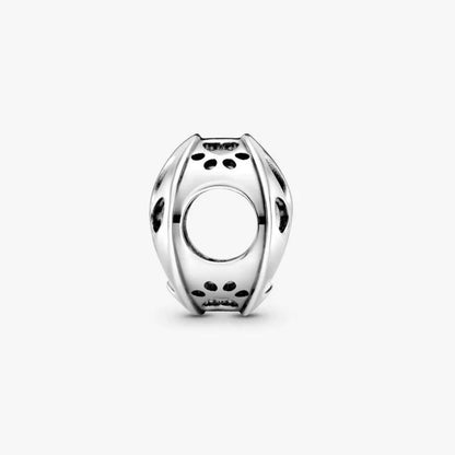 Openwork paw charm