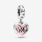 Charm pendente Cuore di Mamma
