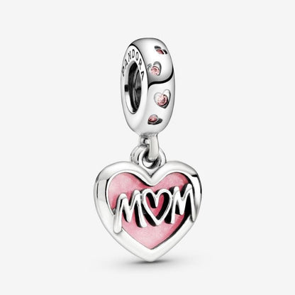 Charm pendente Cuore di Mamma