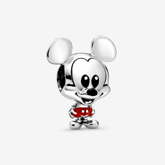 Charm Mickey Mouse con pantalón rojo, Disney
