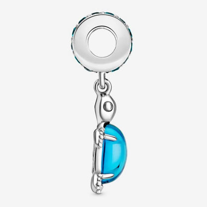 Charm pendente Tartaruga di mare in vetro di Murano