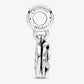 Charm pendente Vischio natalizio