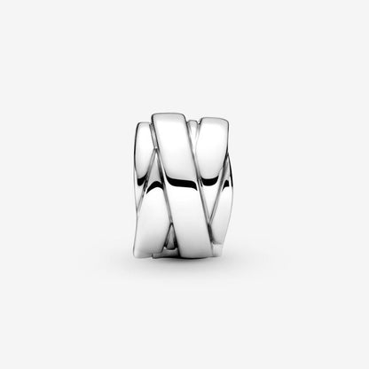 Clip Nastri Intrecciati