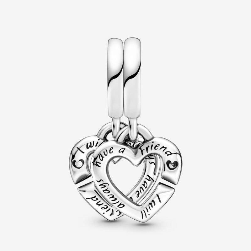 Charm colgante de hermanas